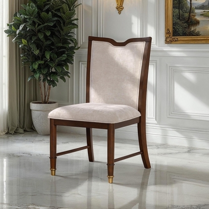 Furniture Of America Westerham Transitional Dark Cherry Side Chair (2/Ctn) Model FM34001CH-SC-2PK