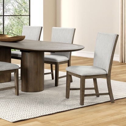 Furniture Of America Clements Modern Farmhouse Oak Dining Table Model FM3411AK-OT-TABLE