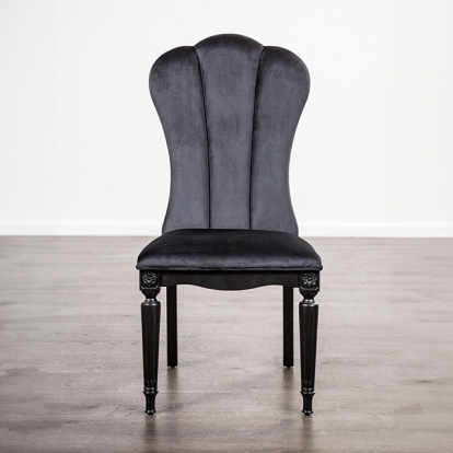 Furniture Of America Melodi Parc Glam Black Side Chair (2/Ctn) Model FM3416BK-SC-2PK
