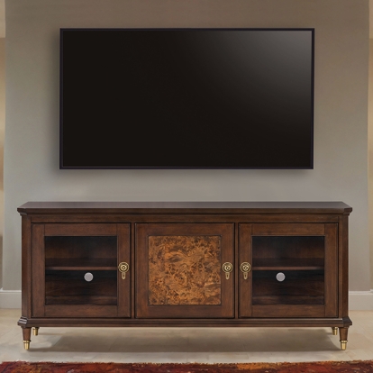 Furniture Of America Westerham Modern Dark Cherry 70" Tv Stand Model FM44001CH-TV-70