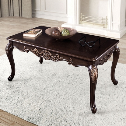 Furniture Of America Palencia Traditional Dark Cherry Coffee Table Model FM45005C