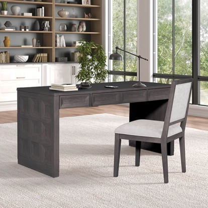 Furniture Of America Hatton Cross Modern Contemporary Black Writing Desk Model FM49011BK-DK