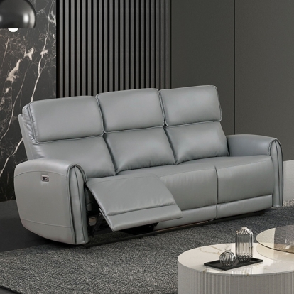 Furniture Of America Schlieren Contemporary Gray Power Sofa Model FM6012GY-SF-PM