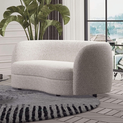 Furniture Of America Versoix Contemporary Off-White Loveseat Model FM61003WH-LV