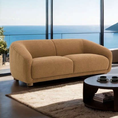 Furniture Of America Kolvere Contemporary Brown Loveseat Model FM61006BR-LV
