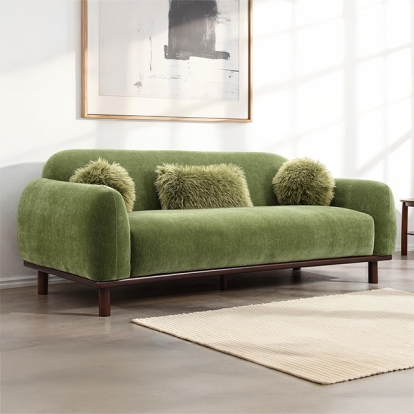 Furniture Of America Mellone Mid-Century Modern Olive Green Sofa Model FM64007GR-SF