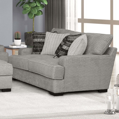 Furniture Of America Ardenfold Contemporary Gray Loveseat Model FM64201GY-LV