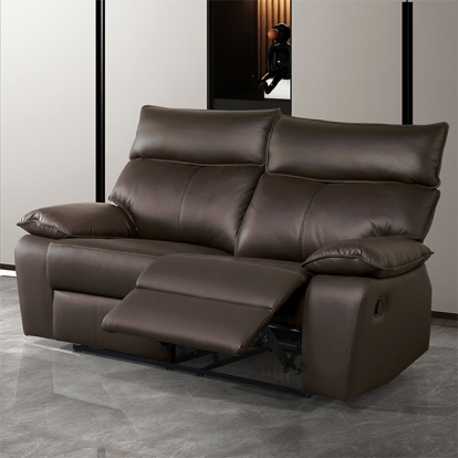Furniture Of America Onoria Contemporary Brown Manual Recline Loveseat Model FM69008BR-LV-M