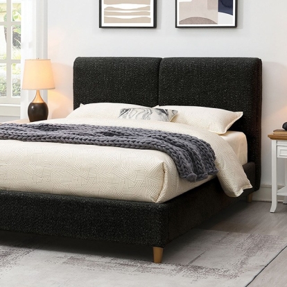 Furniture Of America Stavern Contemporary Black Bed Model FM71000BK-Full Bed