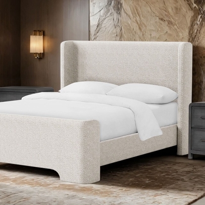 Furniture Of America Malvern Contemporary Taupe Bed Model FM71007TP-Queen Bed