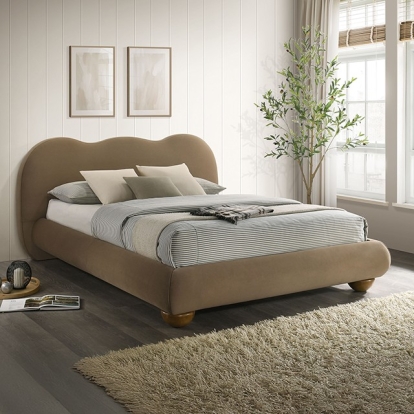 Furniture Of America Finamore Contemporary Brown Bed Model FM72005BR-E.King Bed