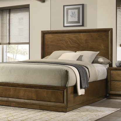 Furniture Of America Kirkham Transitional Walnut Bed Model FM7213WN-Full Bed