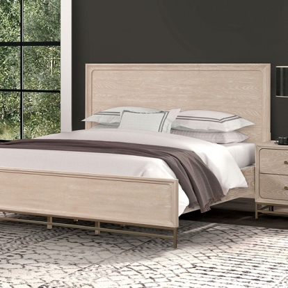 Furniture Of America Sandnes Transitional Light Oak Bed Model FM7369AK-P-Queen Bed