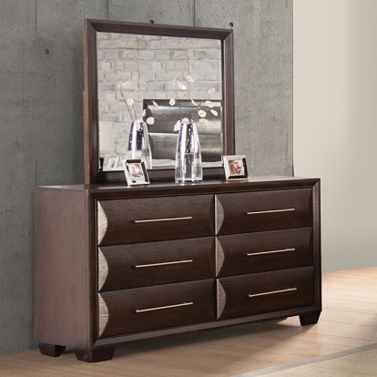 Furniture Of America Hinwitz Transitional Espresso Dresser Model FM7399ES-D