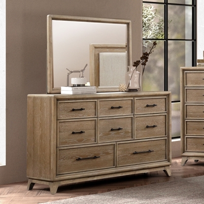 Furniture Of America Midhurst Transitional Oak Dresser Model FM7600AK-D