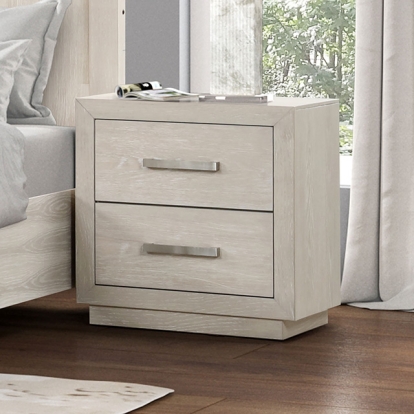 Furniture Of America Wellingborough Transitional Light Gray Nightstand Model FM7703AK-N