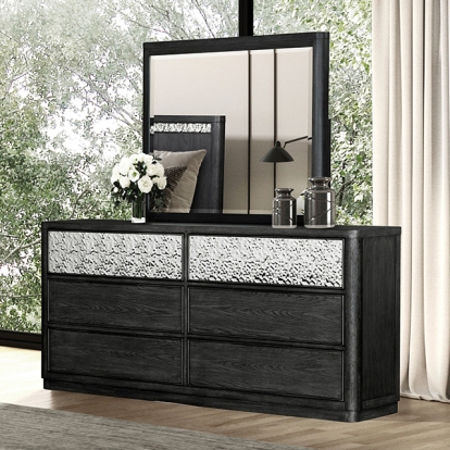 Furniture Of America Sterling West Modern Contemporary Ash Gray Dresser Model FM79001ES-D