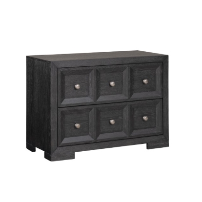 Furniture Of America Hatton Cross Modern Classic Weathered Black Oversized Nightstand Model FM79011BK-N2