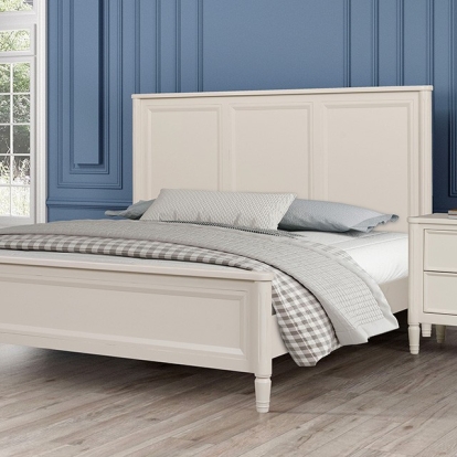 Furniture Of America Altamira Modern French White Bed Model FM79012WH-Queen Bed