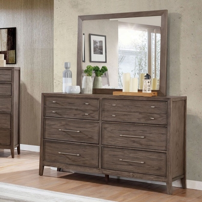 Furniture Of America Tawana Transitional Warm Gray Dresser Model FOA7918D