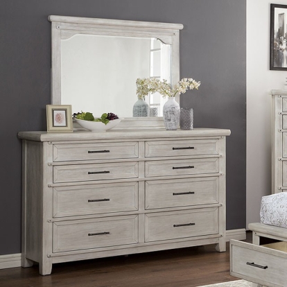 Furniture Of America Shawnette Transitional Antique White Dresser Model FOA7924D