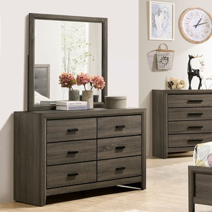 Furniture Of America Roanne Transitional Gray Dresser Model FOA7927D