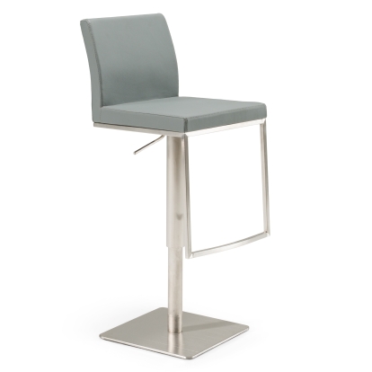 LA Furniture Folsum Modern Grey Bar Stool VGHR5040BG-1-GREY Contemporary Style by Vig Furnitrue Number 76277 Catch Home Goods