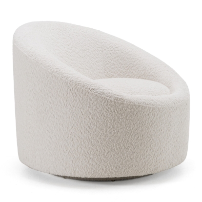 LA Furniture Frontier Glam Off-White Fabric Accent Chair VGOD-ZW-993-G468-1A Contemporary Style by Vig Furnitrue Number 83027 Catch Home Goods