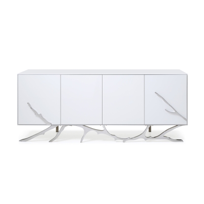 LA Furniture Legend Modern White Buffet VGVCG111-WHT Contemporary Style by Vig Furnitrue Number 73829|73829A Catch Home Goods