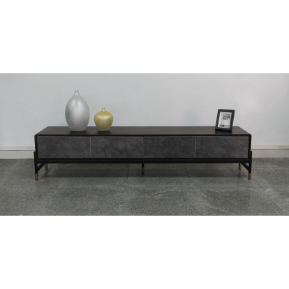 LA Furniture Gabrielle Contemporary Acacia & Gold TV Stand VGGU5425TV-1-WAL-TV Contemporary Style by Vig Furnitrue Number 78378 Catch Home Goods