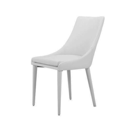 LA Furniture Lane Modern White Leatherette Dining Chair VGNSGD2933-WHT Contemporary Style by Vig Furnitrue Number 74072 Catch Home Goods