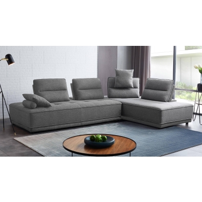 LA Furniture Glendale Modern Grey Fabric Modular Sectional Sofa VGMBMB-1907-GRY Contemporary Style by Vig Furnitrue Number 77887 Catch Home Goods