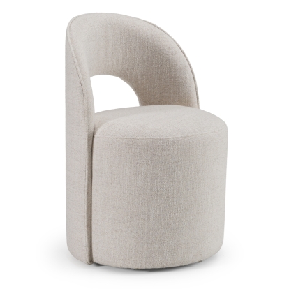 LA Furniture Gordon Modern Cream Fabric Swivel Dining Chair VGKK-KF-Y2176-CRM Contemporary Style by Vig Furnitrue Number 82723|82723A Catch Home Goods