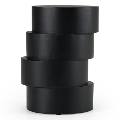 LA Furniture Grove Modern Black End Table VGBR-SBA-9644-BLK Contemporary Style by Vig Furnitrue Number 83105 Catch Home Goods