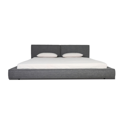 LA Furniture Haven Eastern King Modern Grey Fabric Bed VGBBCH-DW160-A-BED-EK Contemporary Style by Vig Furnitrue Number 76249 Catch Home Goods