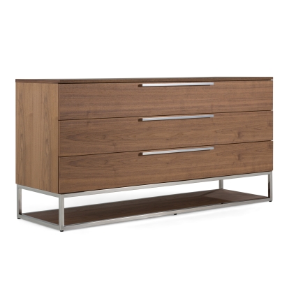 LA Furniture Helenora Modern Walnut Dresser VGVC-MC1502-WAL Contemporary Style by Vig Furnitrue Number 82779 Catch Home Goods