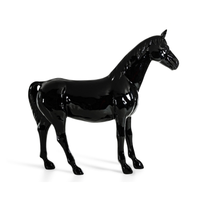 LA Furniture Black Full Size Horse Sculpture VGTHSV-001-BLK Contemporary Style by Vig Furnitrue Number 71795 Catch Home Goods