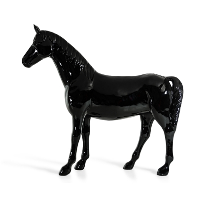 LA Furniture Black Full Size Horse Sculpture VGTHSV-001-BLK Contemporary Style by Vig Furnitrue Number 71795 Catch Home Goods