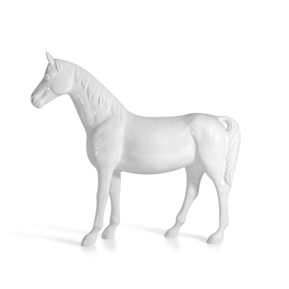 LA Furniture White Full Size Horse Sculpture VGTHSV-001-WHT Contemporary Style by Vig Furnitrue Number 71794 Catch Home Goods