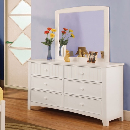 Furniture Of America Omnus Transitional White Dresser Model CM7905WH-D