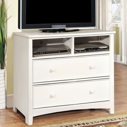 Furniture Of America Omnus Transitional White Media Chest Model CM7905WH-TV