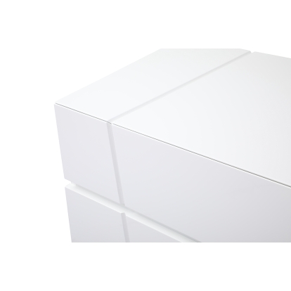 LA Furniture Chrysler Modern White Dresser VGVCJ8978-D-WHT Contemporary Style by Vig Furnitrue Number 75857 Catch Home Goods