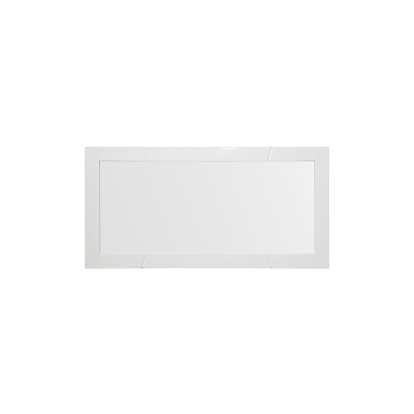 LA Furniture Chrysler Modern White Mirror VGVCJ8978-M-WHT Contemporary Style by Vig Furnitrue Number 75859 Catch Home Goods