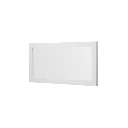 LA Furniture Chrysler Modern White Mirror VGVCJ8978-M-WHT Contemporary Style by Vig Furnitrue Number 75859 Catch Home Goods
