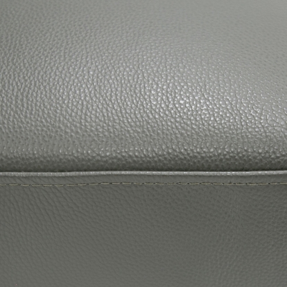 LA Furniture Jacoba Modern Dark Grey Leather Rectangular Ottoman VGKK-KF-2620-ROT-DKG Contemporary Style by Vig Furnitrue Number 80093 Catch Home Goods