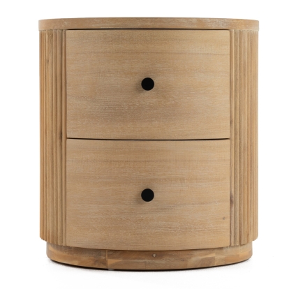 LA Furniture Jacobson Modern Natural Acacia Nightstand VGWD-LYO-BST02 Contemporary Style by Vig Furnitrue Number 81746 Catch Home Goods