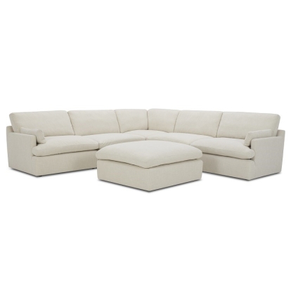 LA Furniture Danica Modern Beige Sectional Sofa VGKK-KF2650-BGE-SECT Contemporary Style by Vig Furnitrue Number 79808|80365 Catch Home Goods