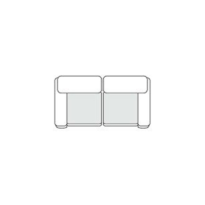 LA Furniture Kinsey Modern Blue Fabric Modular Sectional Sofa-2-Piece Sectional VGKK-KF.8035-MOD-NAVY-2-Piece Sectional Contemporary Style by Vig Furnitrue Number 83532 Catch Home Goods