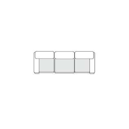 LA Furniture Kinsey Modern Blue Fabric Modular Sectional Sofa-3-Piece Sectional VGKK-KF.8035-MOD-NAVY-3-Piece Sectional Contemporary Style by Vig Furnitrue Number 83533 Catch Home Goods