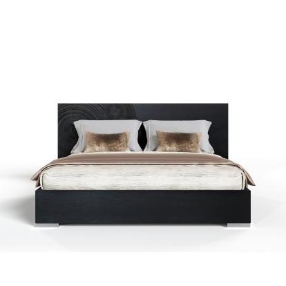 LA Furniture Eastern King Cirque Modern Black Ash Bed VGVC-BD2368-BED-EK-1 Contemporary Style by Vig Furnitrue Number 81571 Catch Home Goods